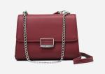 Classy Women Mini Chain Shoulder Bag Pu Leather Material 16 * 12 * 7cm With