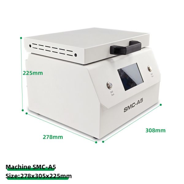 White Mini 3d Vacuum Sublimation Heat Press Machine A5 110v 220v