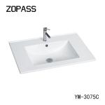 New Style Hotel Bathroom Table Counter Top Basin Modern Ceramic Hand Wash Basin