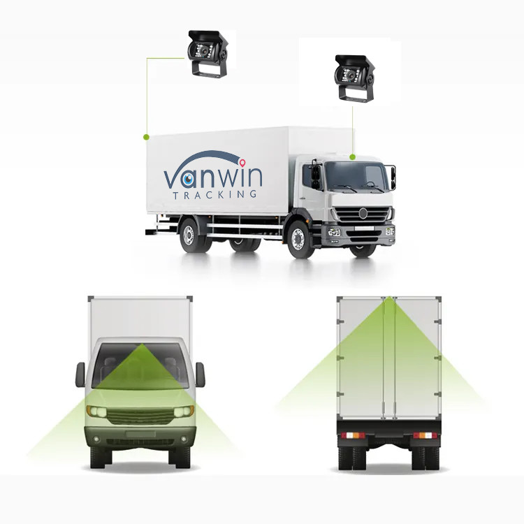 Waterproof HD 1080P Vehicle Camera IP68 H.265 Mini Truck Video Camera