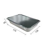 Disposable Takeout Pans Aluminum Foil Food Container Convenient for Food Storage