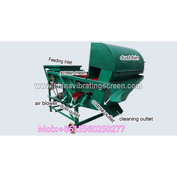 Cashew nut cleaning machine/Grass seed grading sieving machine