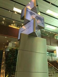 Wholesale 3d display board advertising spinning led video display indoor from china suppliers