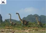 Amusement Facility Animatronic Life Size Garden Animals Moving Dinosaur Models