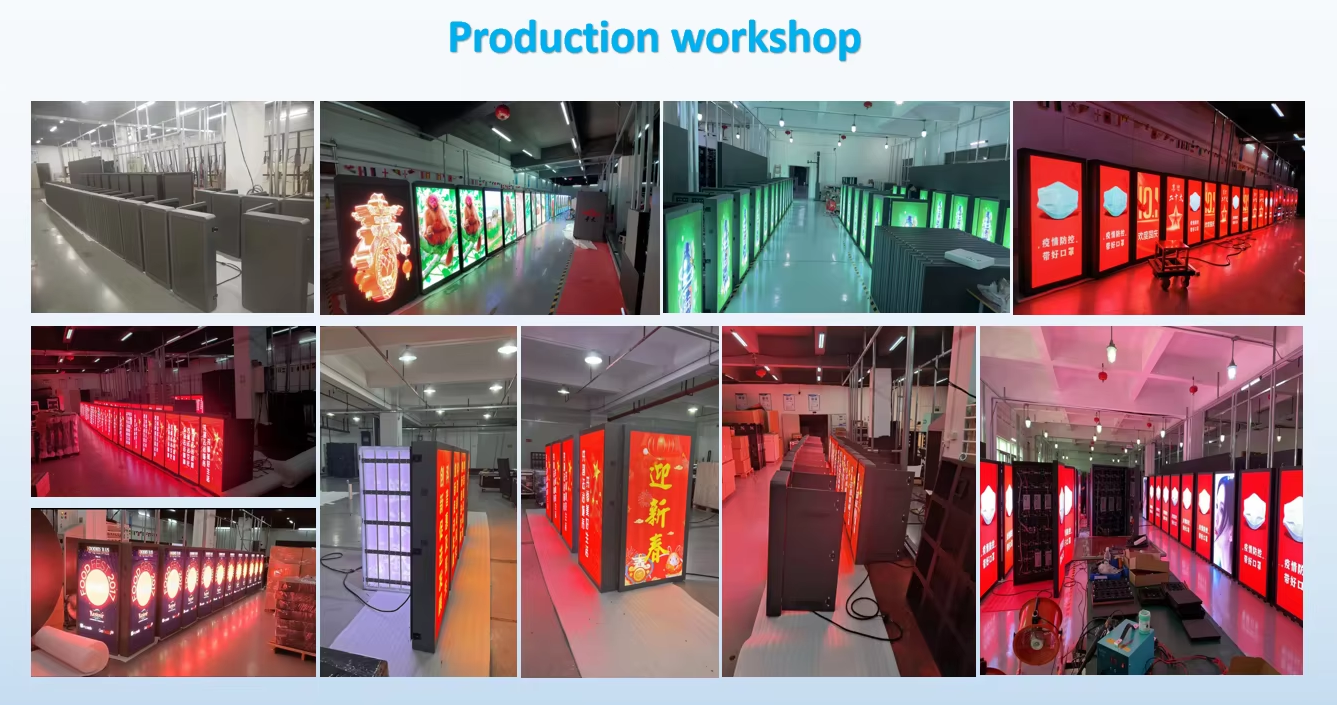 Smart Pole Light LED Signs LED Traffic Screen