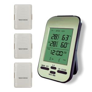 Wholesale Digital Weather Station And Wireless Wall Mounted Room Thermometer Clock from china suppliers