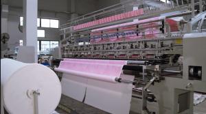 Wholesale Three Needle bar Quilting Machine 128 Inches For summer quilts from china suppliers