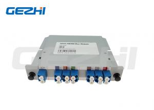 China High Isolation 12CH MUX Fiber CWDM Module For Optical Transport Networking System Passive on sale