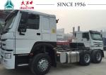 Howo Sinotruk 6x4 Tractor Truck , Tractor Head Trailer Oil Saving For Fuel