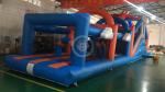 Outdoor sport games obstacle inflatable obstacle course adult for team building