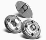 Fashion Gold & Gunmetal Shank Buttons • Metal Buttons • Clothing Buttons • ing