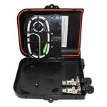 8 Core Fiber Optic Termination Box Outdoor Fiber Distribution Box IP65