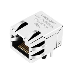Wholesale LPJG16506CNL RJ45 Connector Manufacturers Offers 1000 Base-T Tab Up Without Led RJ45 Jack from china suppliers