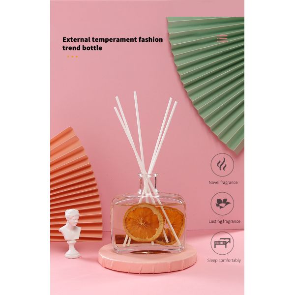 Dried Flower 200ml Reed Diffuser , MSDS Room Fragrance Diffuser