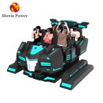 9d VR Theme Park Cinema Virtual Reality Roller Coaster Simulator 6 Seats Vr Game