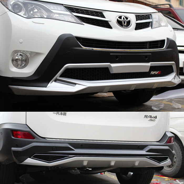 TOYOTA RAV4 2013 Car Bumper Guard LED Daytime Running Light Front Bumper Replacement