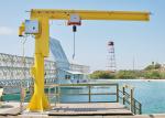 BZ Model Cantilever Jib Crane Pillar Floor Mounted Pendent Wire Control