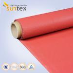 One side silicone fabric with thickness around 1mm silicone coated fiberglass