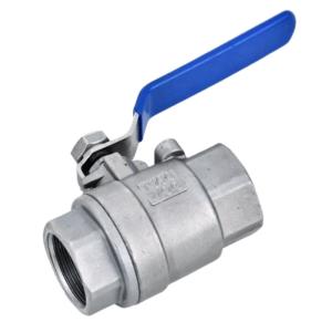 Wholesale Customized Stainless Steel Ball Valve 2PC Ss Threaded Industrial Valves for Gas Oil Water from china suppliers