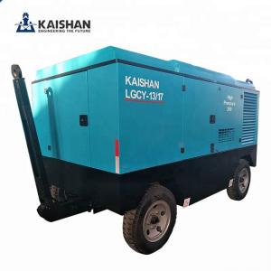 Wholesale 18bar Portable Air Compressor Diesel Engine 385cfm Mining Use With Jack Hammer from china suppliers