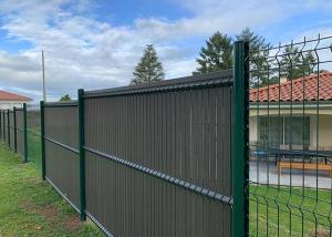 Wholesale Height 3030mm Curve V Mesh Security Fencing With Peach Post from china suppliers