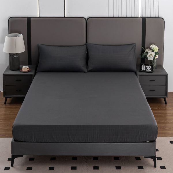 bamboo silver conductive earthing fitted sheet bed sheet