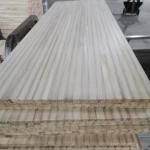 Malaysia Market 1500x480x12mm Customized Poplar Wood Snowboard with Natural