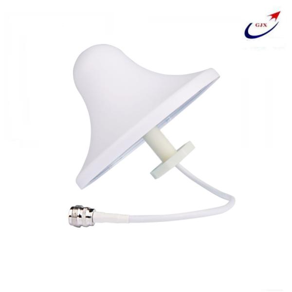 Indoor signal amplifier N Male Female White ABS Omni Wifi 2.4g Ceiling Mount