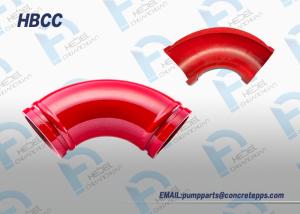 Wholesale Casting elbow standard SK flange DN125 R275 90D elbow, twin wall elbow from china suppliers