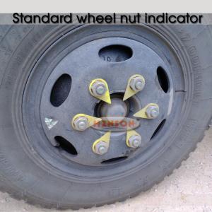 China 33mm PE Loose Wheel nut indicator/WHEEL SAFE/checkpoint indicator on sale