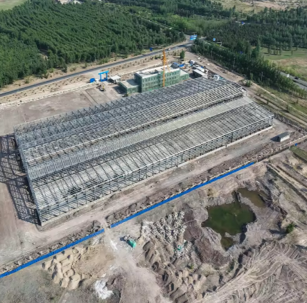 Fast Construction Prefabricated Environmentally-Friendly and High-Intensity Space Utilization Steel Structure Office Workshop