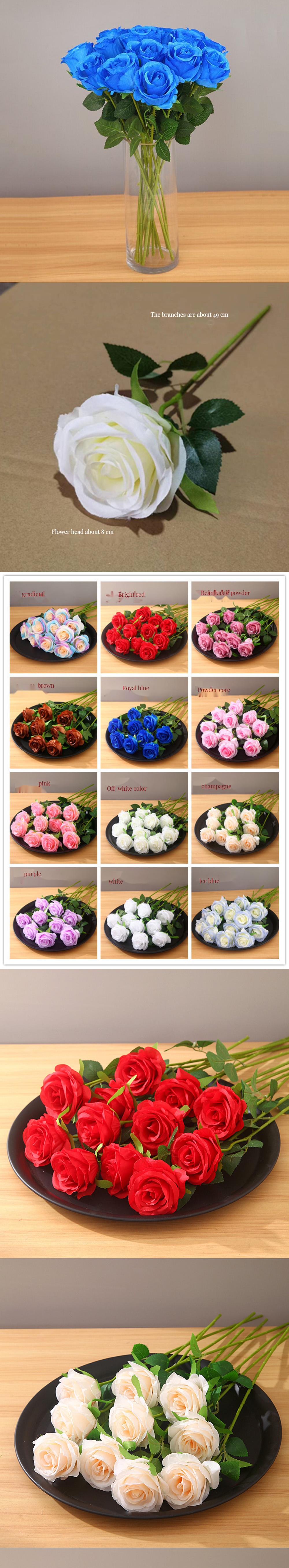 Pastoral Style Artificial Flower Bouquet 2024 Design for Weddings and Special Events