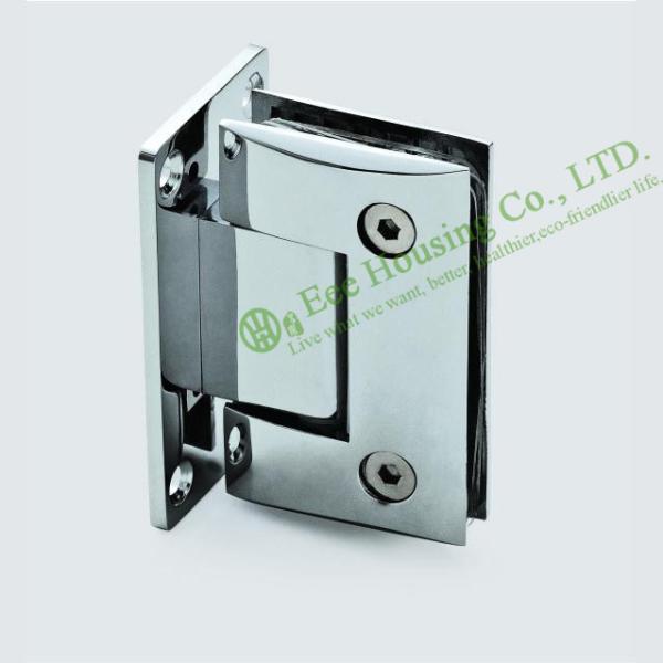 304 Stainless Steel Wall-mount Shower Door Hinge,glass door clamp,glass fixer,