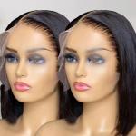 Lace Frontal Wig 13X4 HD LACE FRONTAL Closure Wig Ready To Wear Straight Human