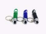 Personalized Anodized Aluminum LED Light Keychain Beer Bottle Opener, Laser