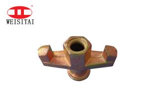 Wholesale Galvanized 150kn Cast Iron Scaffolding Formwork Wing Nut from china suppliers