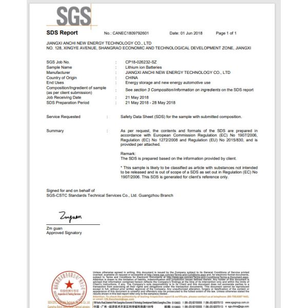 3.2v 55Ah Residential Battery Storage Systems Special Vehicle LiFePO4 Battery Cell 163wh/Kg