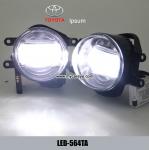 TOYOTA Ipsum car front led fog light replacement DRL driving daylight