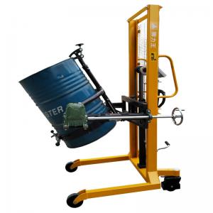 Wholesale Oil Drum Hydraulic Stacker Truck Lifting Equipment Hand Forklift Grab from china suppliers