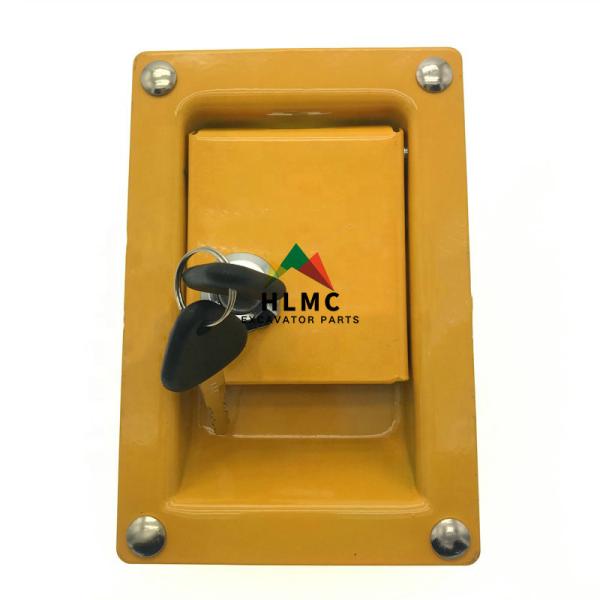 Excavator Accessories The Left Side Door Lock Cover Hydraulic Pump Door Lock