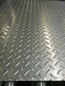 Wholesale 8M Checkered Stainless Steel Sheet Metallic Diamond Pattern Metal from china suppliers