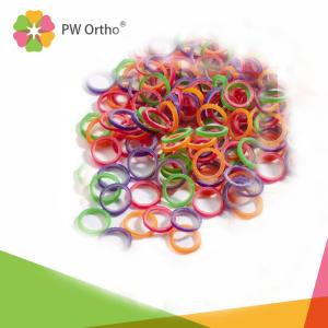 Wholesale Intraoral Neon Rubber Orthodontic Elastic Bands Colored from china suppliers