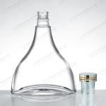 500ml 800ml Hot Stamping Glass Bottle of Clear Champagne Sparkling Wine Beer