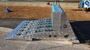 Wholesale Alert Intercept Traffic Yellow Mobile Vehicle Barrier Reduce Impact Force from china suppliers