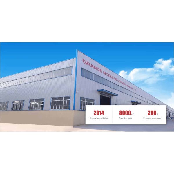 Galvanized Steel Structure Waterproof Shipping Container Prefab Home 20FT