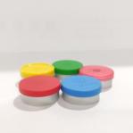 15mm Aluminium Plastic Flip Off Cap For Glass Vial And Molded Bottle