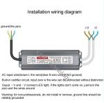 25A IP67 Waterproof LED Driver 12V 300W For Underground Light Lamp Box