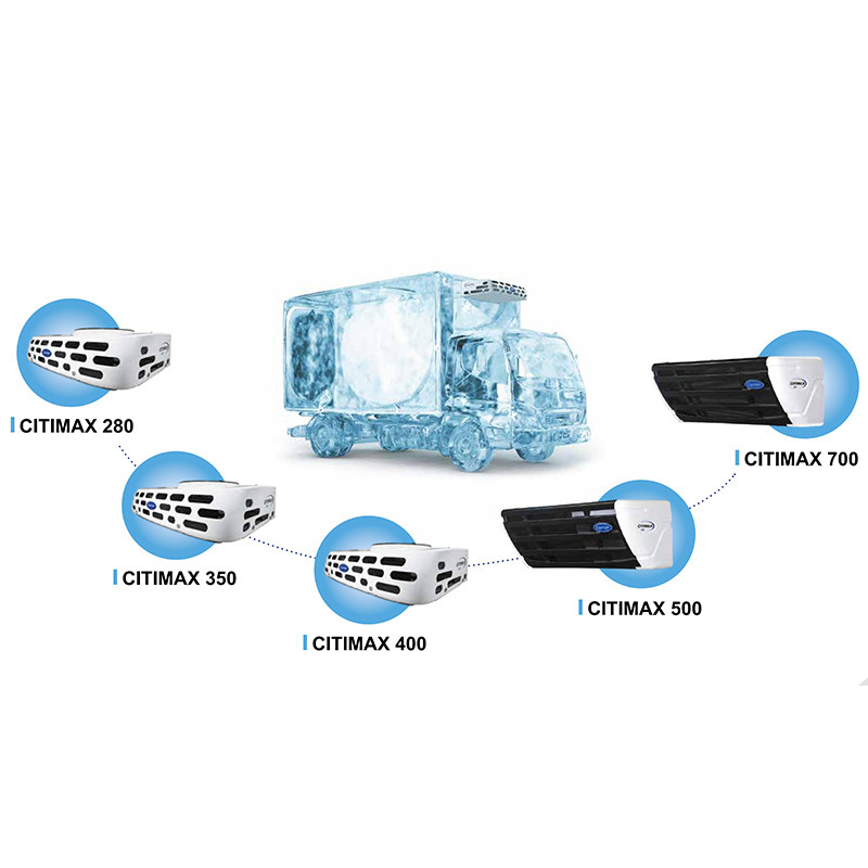 Citimax 700+ Carrier Refrigeration Units Cooling System Equipment 30CBM Volume Truck Box
