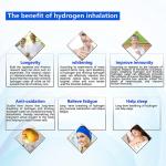 Health Care H2 Oxy Hydrogen Inhalation Machine Portable