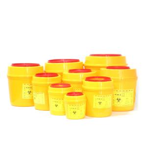 Wholesale Medical waste needle Swing lid storage box disposable sharps box biochemical box for hospital from china suppliers